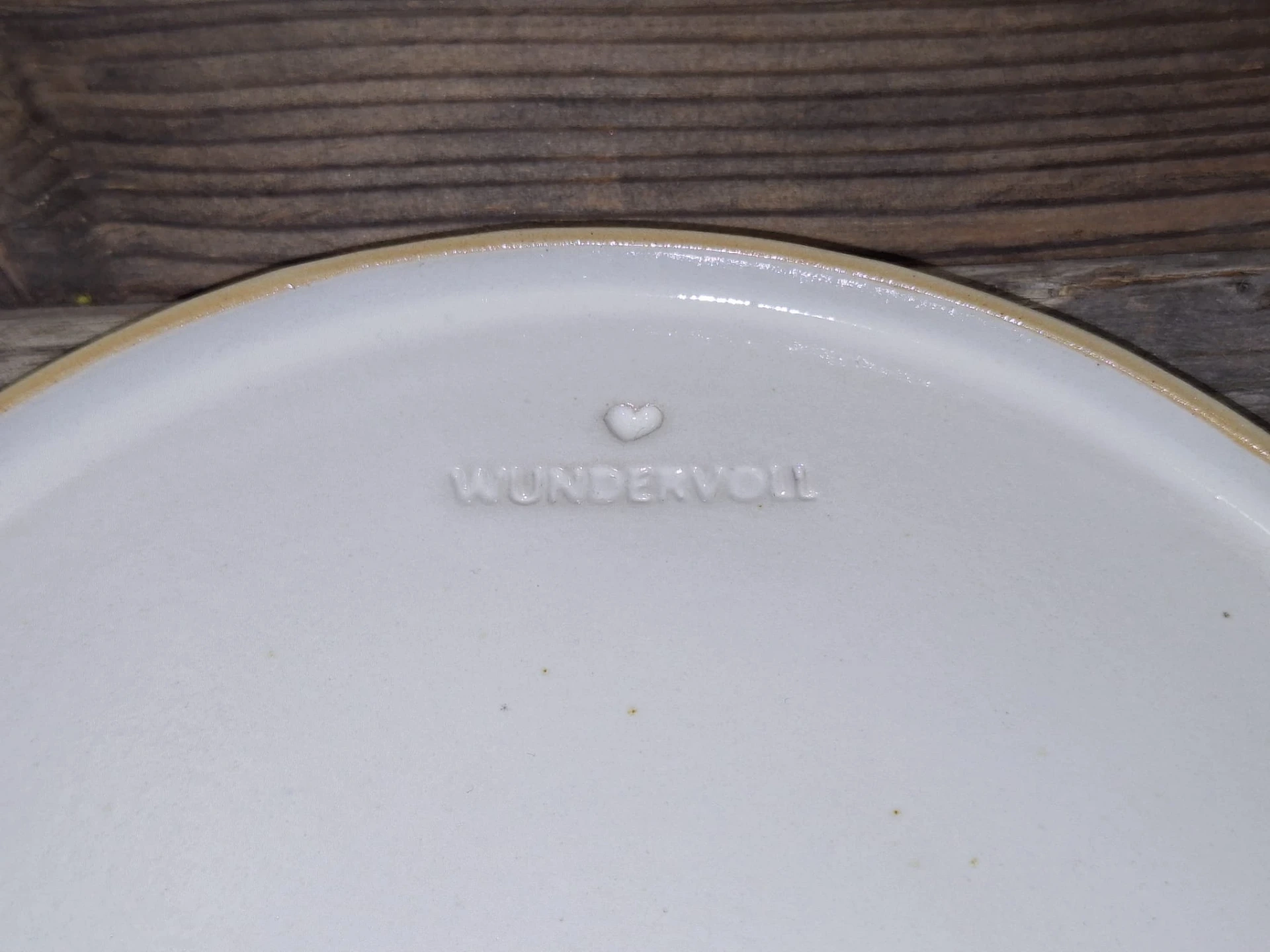 Teller "Worte Werden Wahr"