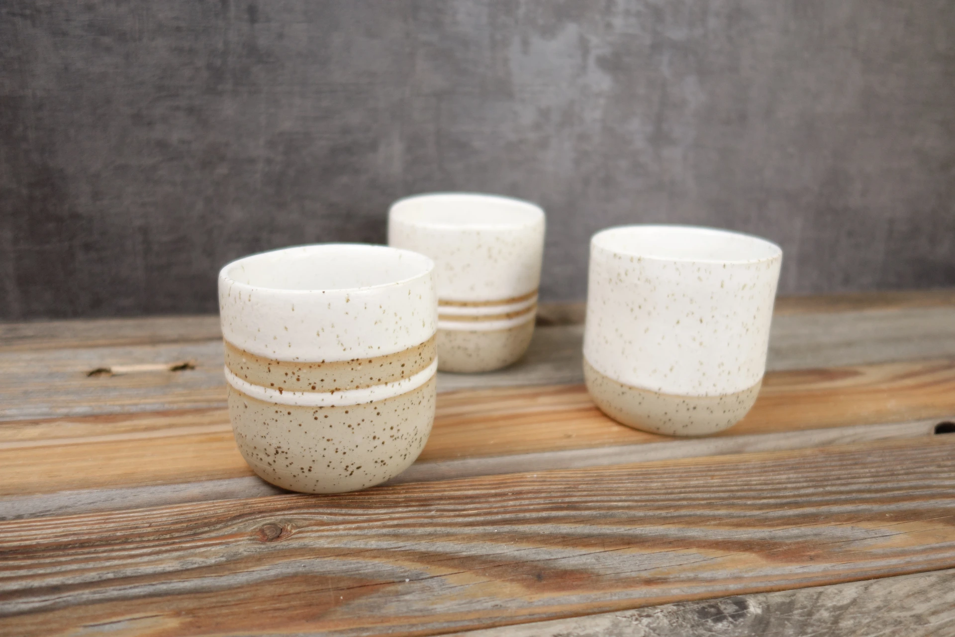 Becher "Einfach Natürlich" 3er Set