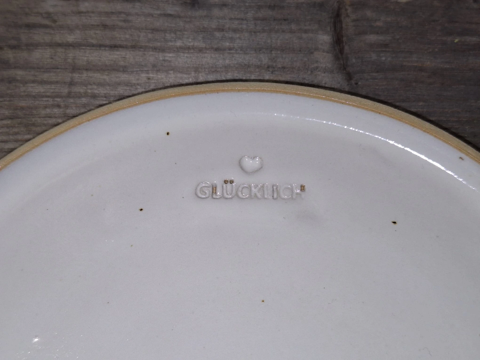 Teller "Worte Werden Wahr"