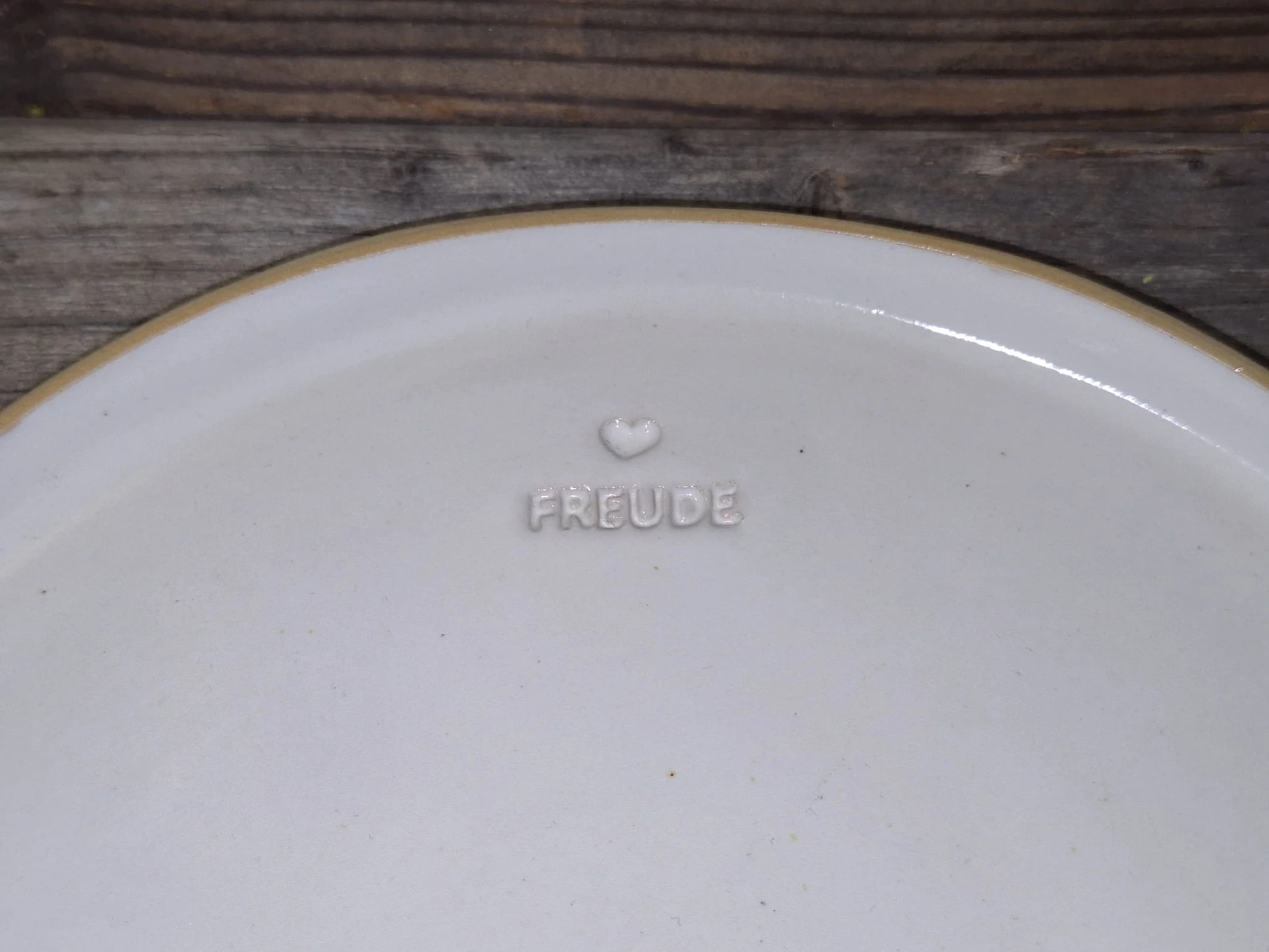 Teller "Worte Werden Wahr"